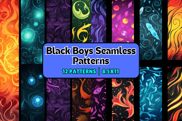 Black Boys Patterns: Strategic Use for Creative and Professional Projects