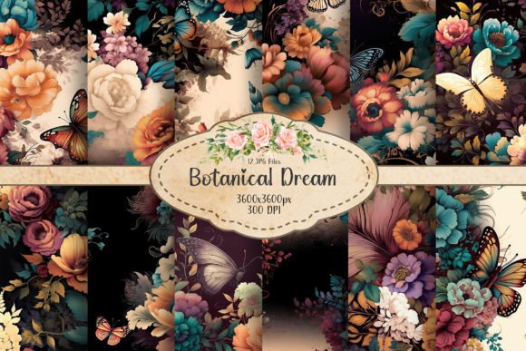 Botanical Dream Seamless Patterns
