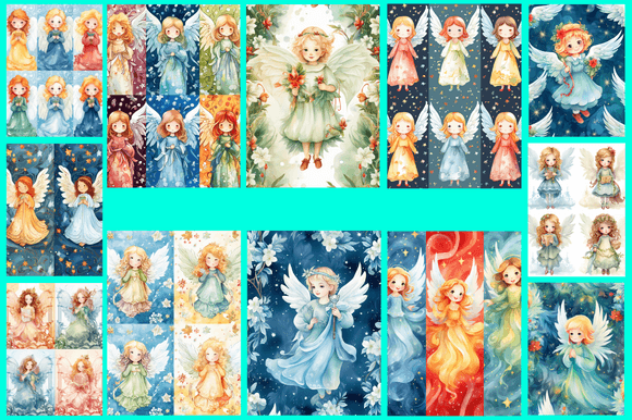 Christmas Angels Patterns for Creative Projects