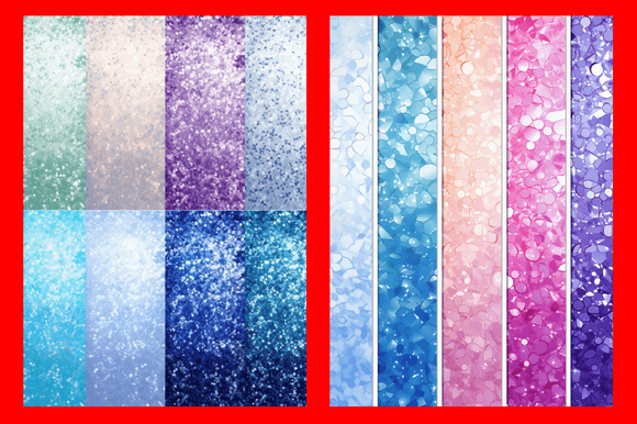 Silver Glitter Patterns: A Versatile Digital Asset for Creative Projects