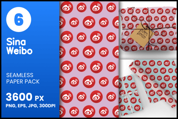 Sina Weibo Seamless Patterns: A Versatile Design Resource for Modern Creators