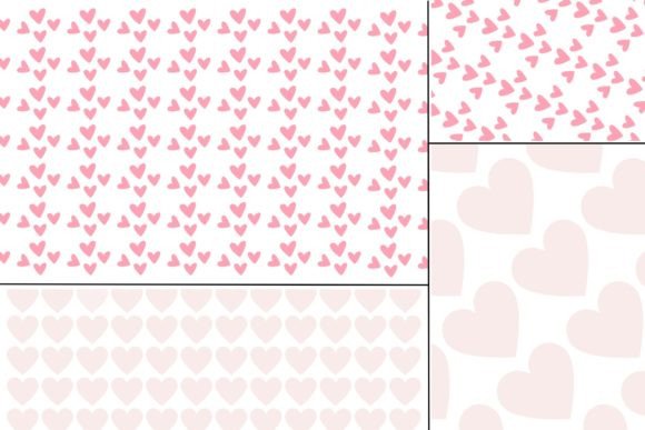 Valentine Gift Patterns and Background