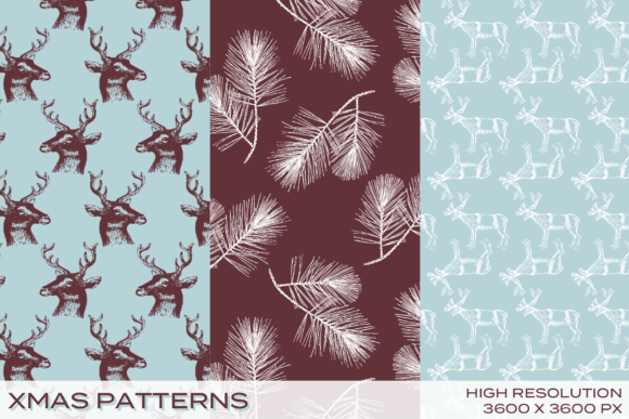 Xmas Patterns for Creative Projects